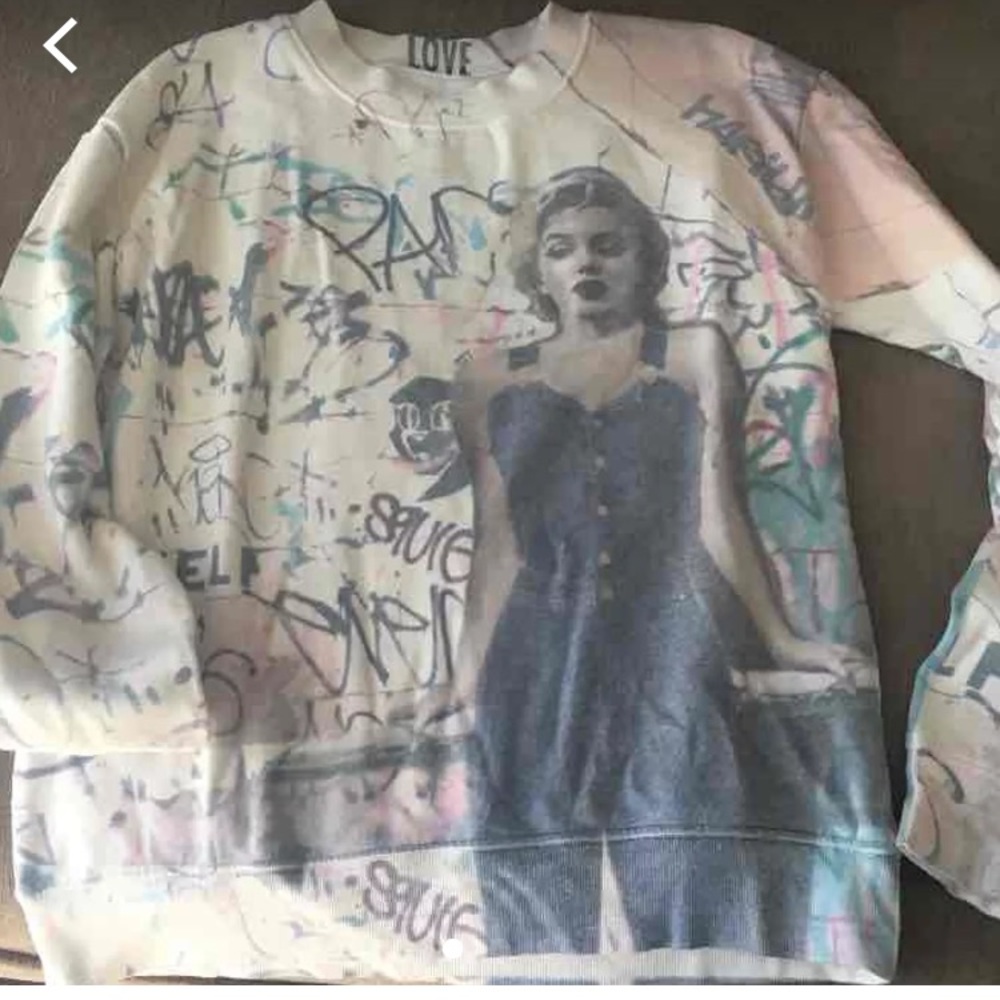 F21 Marilyn Monroe sweater